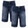 Kit Masculina Com 2 Bermudas Jeans Delavê Destroyed