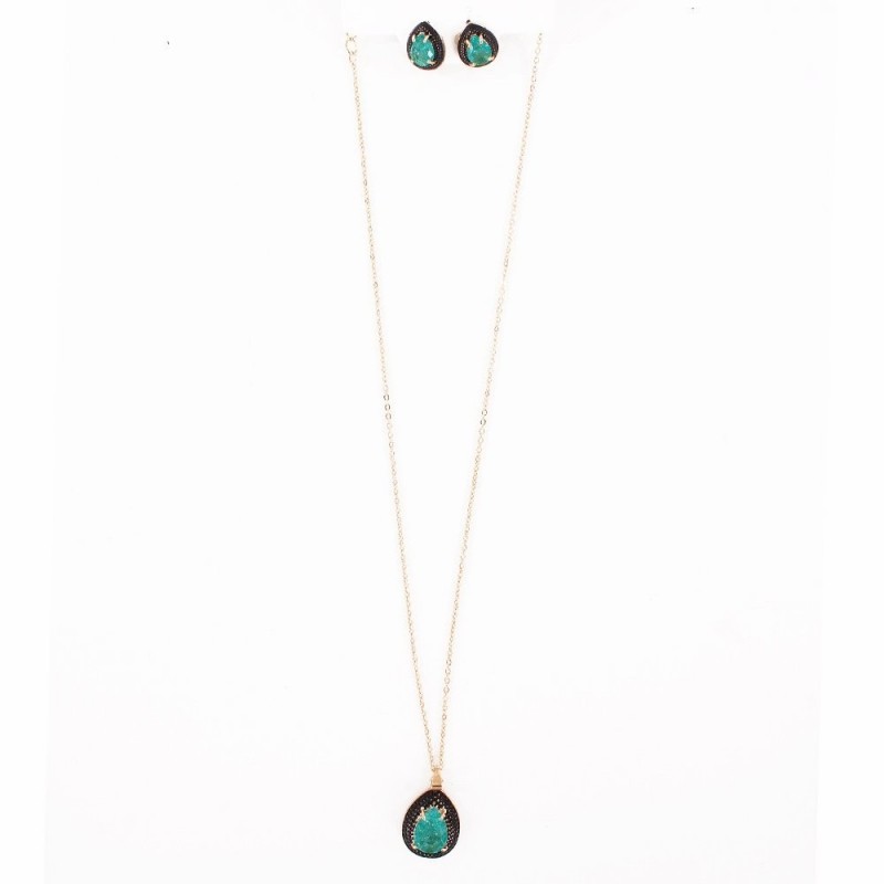 conjunto-feminino-colar-e-brincos-pingente-em-pedras