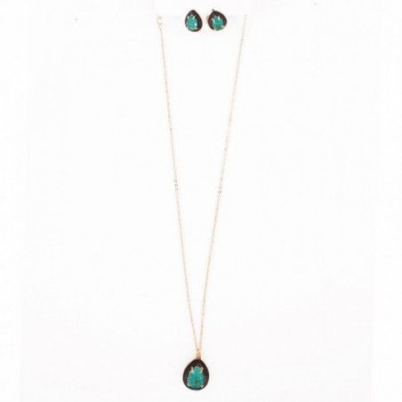 conjunto-feminino-colar-e-brincos-pingente-em-pedras