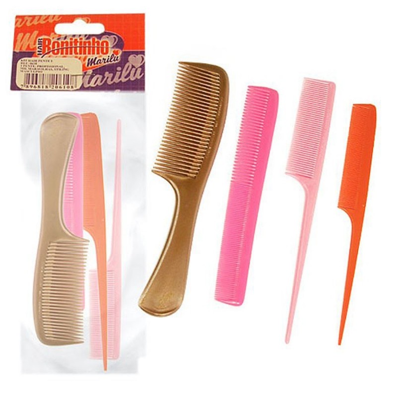 Kit Com 4 Pentes Com Modelos Variados