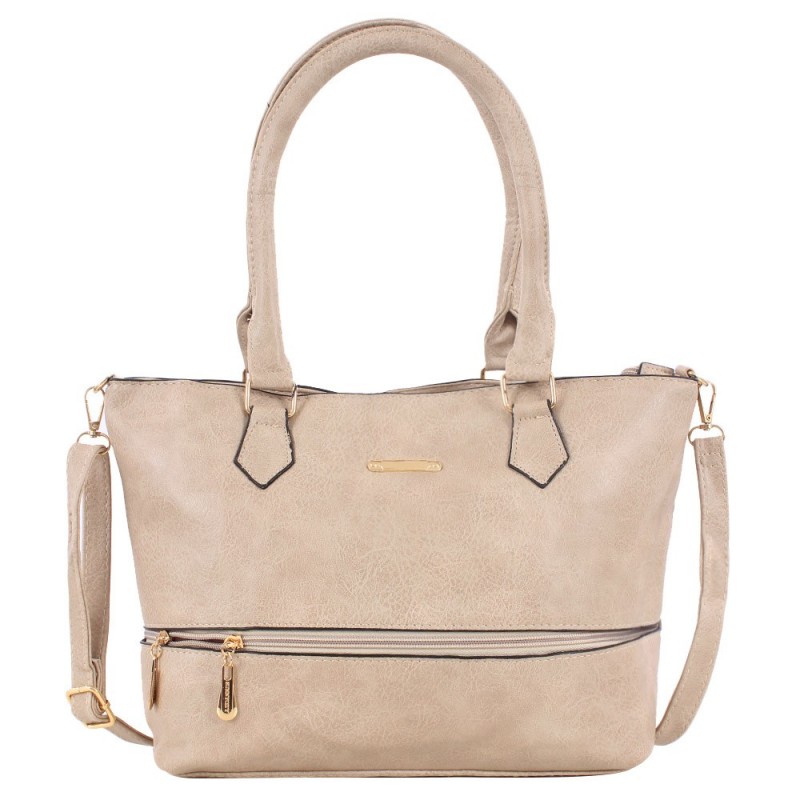 Bolsa Totem Feminina Alto Relevo Com Detalhes Metálicos