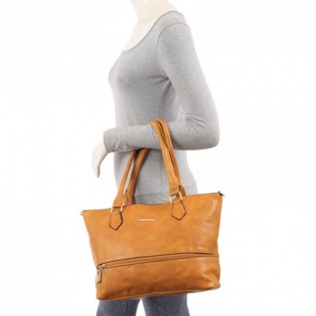 Bolsa Totem Feminina Alto Relevo Com Detalhes Metálicos