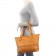 Bolsa Totem Feminina Alto Relevo Com Detalhes Metálicos