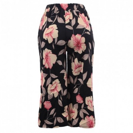 calca-pantacourt-feminina-estampa-floral-com-cinto-amarracao