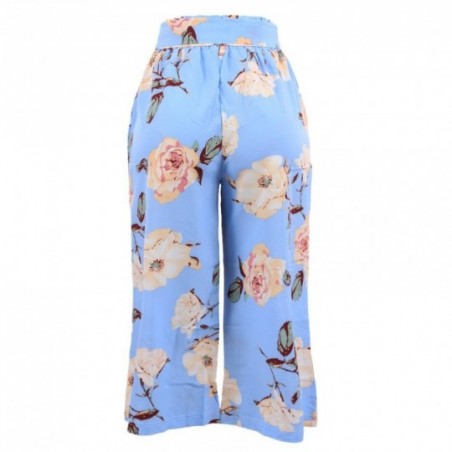 calca-feminina-pantacourt-estampa-floral-com-cinto-amarracao