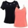 Kit Blusa Social Regata + Camiseta Baby Look Pérolas "M/G"
