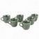 kit-de-porcelana-6-xicaras-relevo-conica-verde-65ml