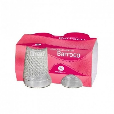 kit-copos-de-vidro-barroco-aperitivo-wheaton-4-pecas