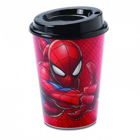 copo-plastico-tampa-cafe-homem-aranha-320ml-plasutil