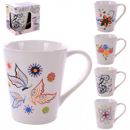 caneca-porcelana-tulipa-estampas-variadas-decorada-250ml