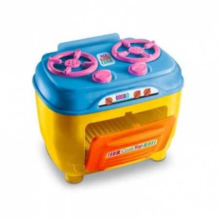 Kit Play Cooker Com 3 Peças Brinquedo Infantil Zuca Toys