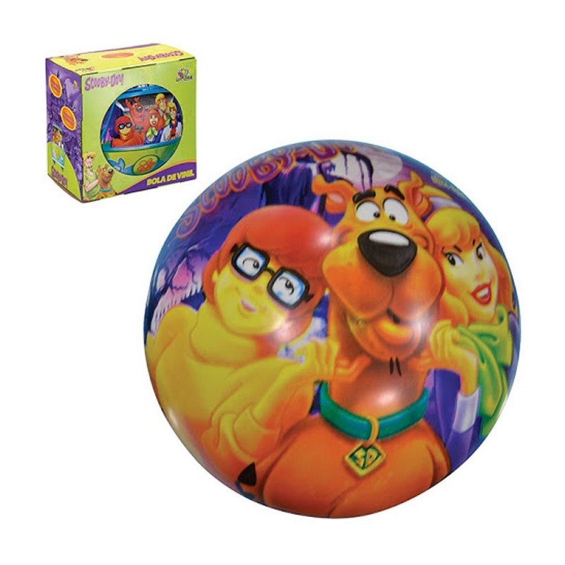 bola-de-vinil-scooby-doo-colorida-infantil-art-brink