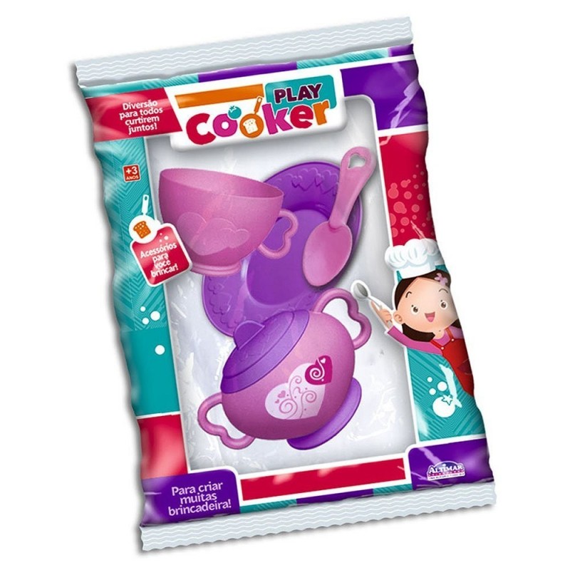 Kit Chazinho Com 4 Peças Brinquedo Infantil Altimar