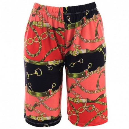 Shorts Bermuda Liganete Feminina Estampas Variadas Coloridas
