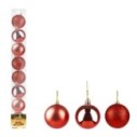 Kit 8 Bolas De Natal Para Enfeite Média Lisa 6 CM