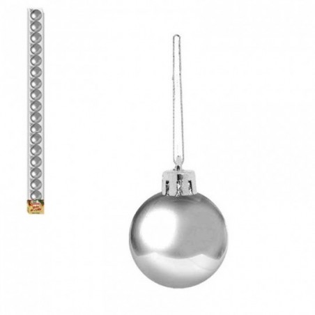 Kit 18 Bolas De Natal Para Enfeite Pequena Lisa 2,5 cm