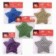 Estrela Enfeite Decorativo Natalino Glitter Cores Variadas
