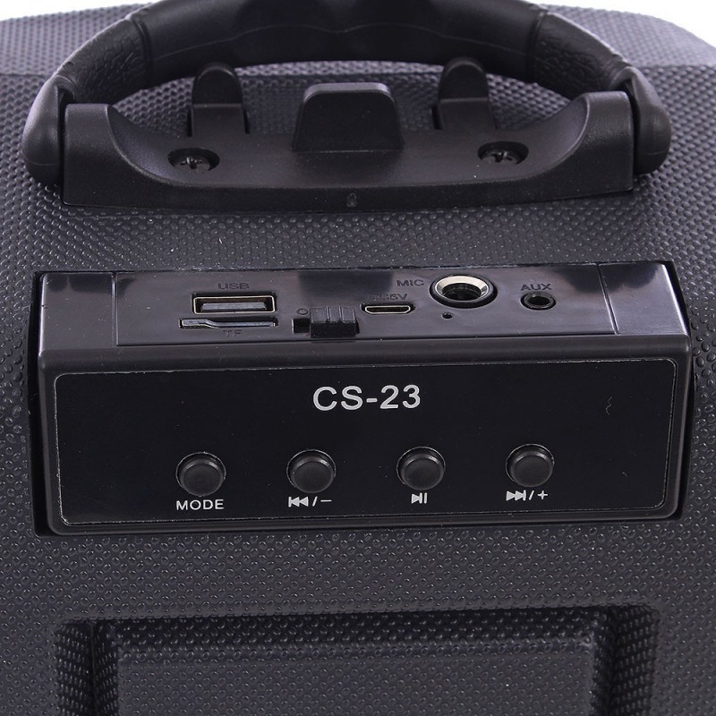 Caixa De Som Portátil Speaker Bluetooh Com Suporte 1100mAh