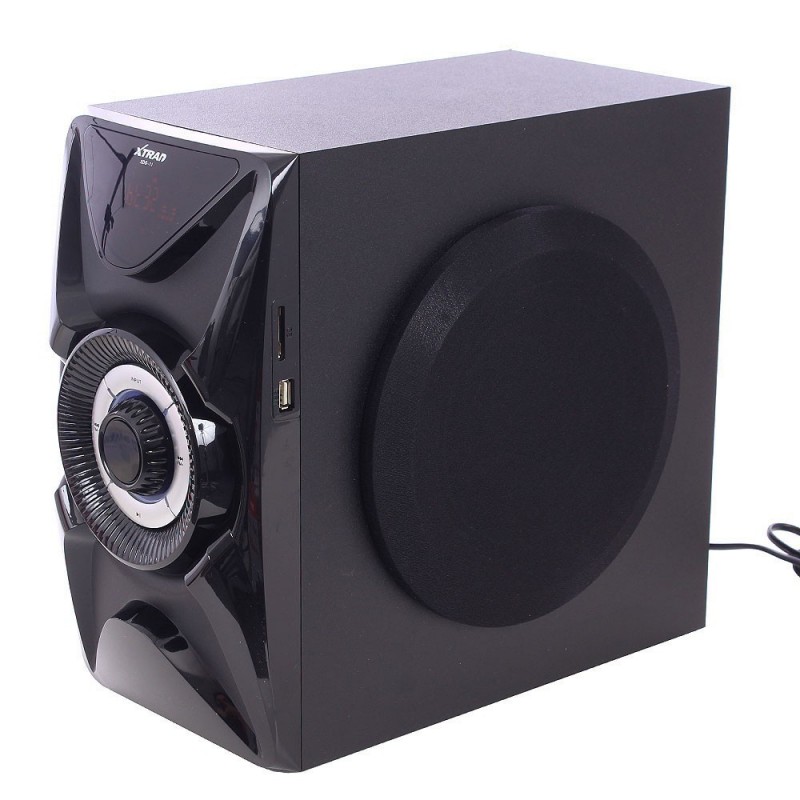 Micro System Caixa De Som Bluetooth USB Rádio FM SD 30W