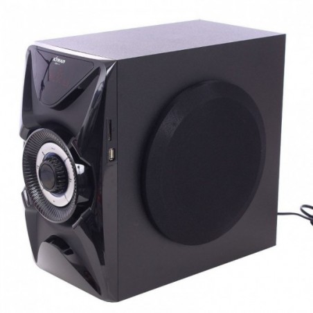 Micro System Caixa De Som Bluetooth USB Rádio FM SD 30W