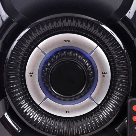 Micro System Caixa De Som Bluetooth USB Rádio FM SD 30W