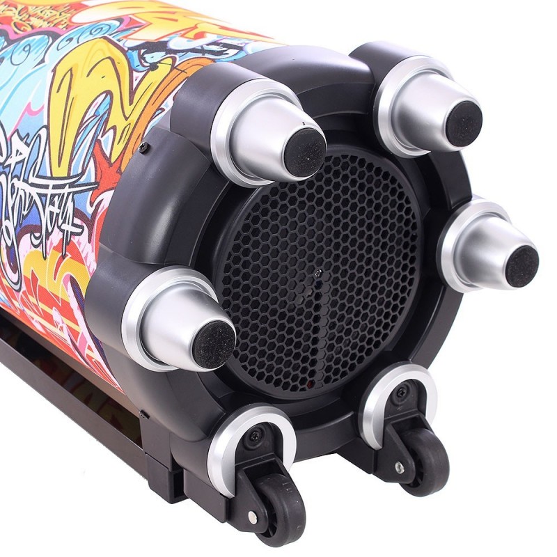 Caixa Som Portátil Sem Fio Ultimate Woofer Microfone 150W