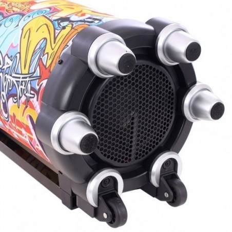 Caixa Som Portátil Sem Fio Ultimate Woofer Microfone 150W