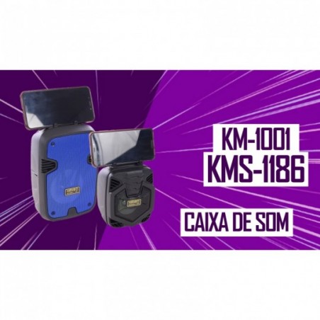 Caixa Som Portátil Wireless Speaker Suporte Celular 500mAh