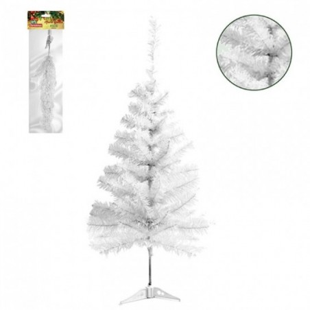 Árvore De Natal Branca Com 70 Galhos 90 cm De Altura