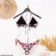 Conjunto Biquíni Feminino Floral Cortininha + Calcinha Laço