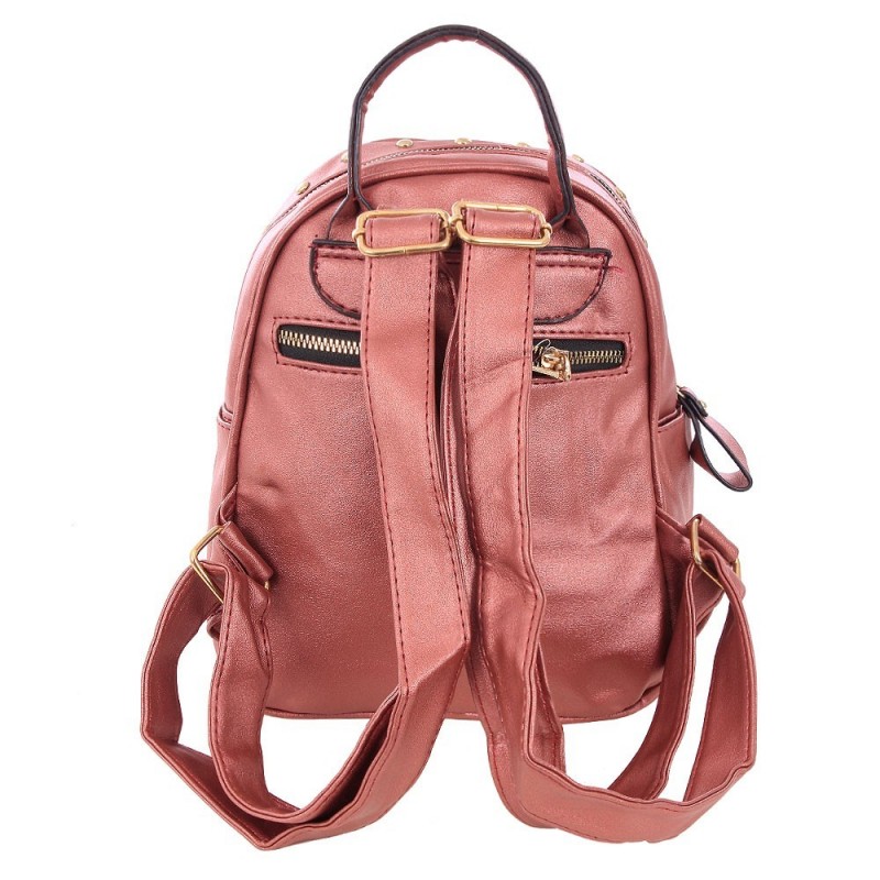 Bolsa Mochilinha Feminina Alto Relevo Cintilante
