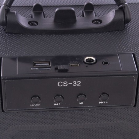 Caixa Som Portátil Speaker Bluetooh Suporte Celular 1100mAh