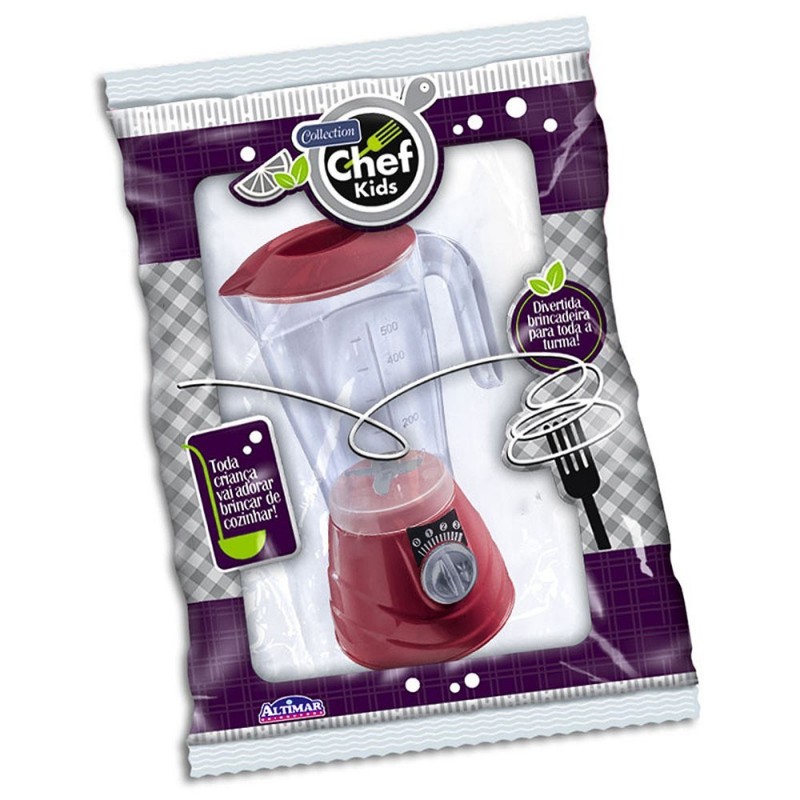 Liquidificador De Brinquedo Infantil Colorido Altimar