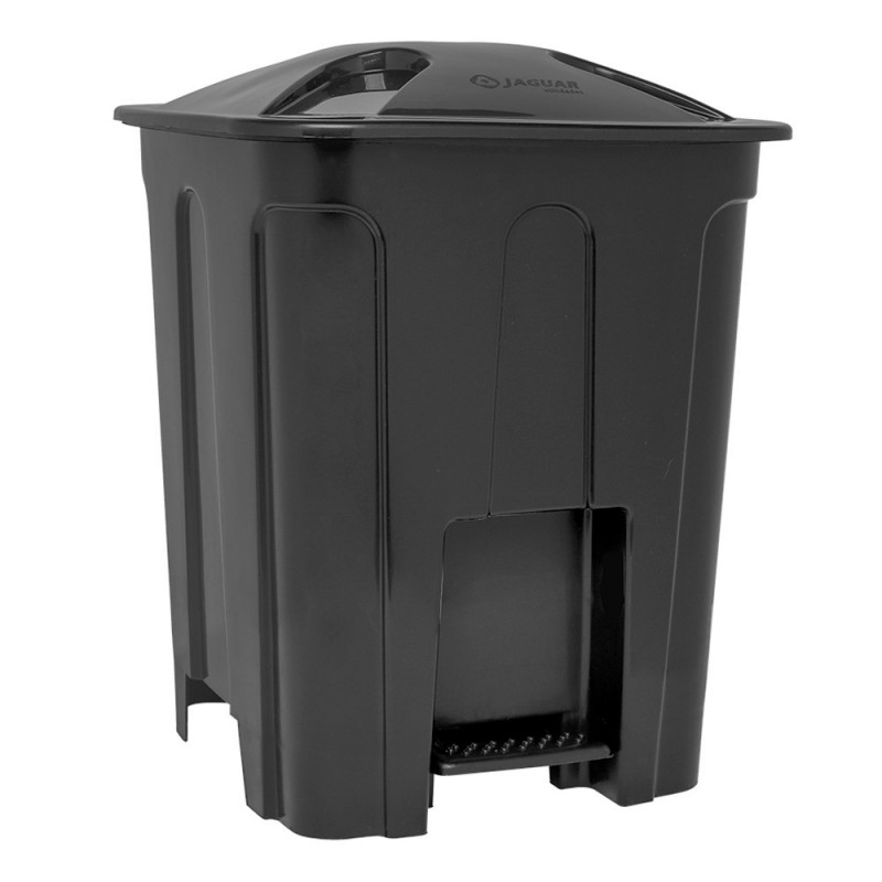 Lixeira Com Pedal 15 Litros Eco Nature Jaguar No Atacado