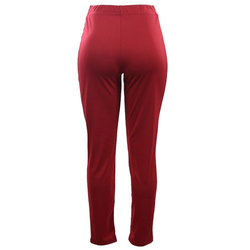 Calça Feminina Social Alfaiataria Com Pregas Cintura Alta
