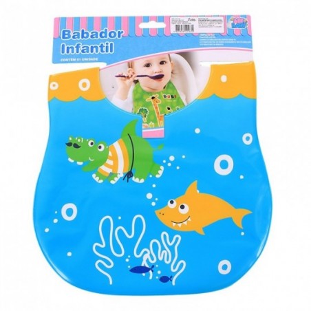Babador Infantil Estampas Coloridas Art Baby