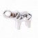 Enfeite Decorativo Cerâmica Elefante Shinning 6 CM