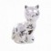 Enfeite Decorativo Cerâmica Gato Shinning 8 CM
