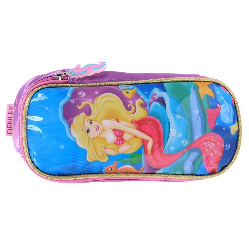 Estojo Escolar Infantil Meninas Estampa Princesa Maya