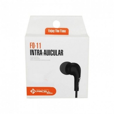 Fone De Ouvido Intra-Auricular 3.5mm Com Microfone FO-11