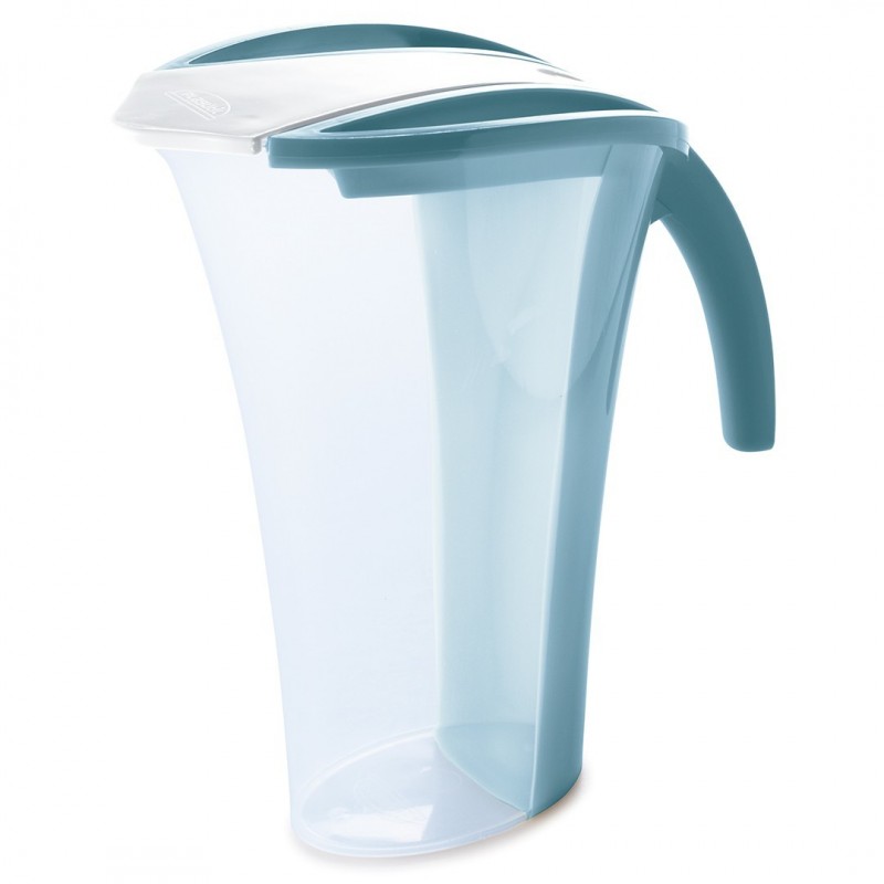 Jarra Plástica Tampa Sobretampa Articulável Plasútil 1,7L