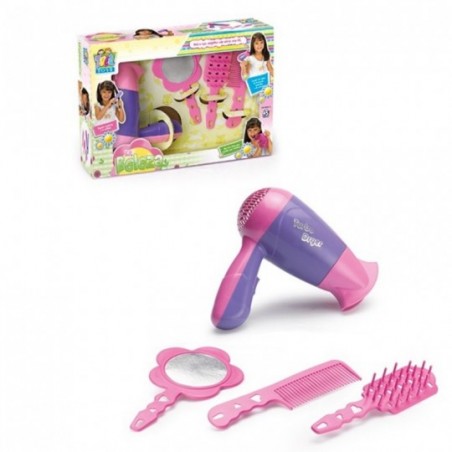Kit Beleza Secador + 2 Acessórios Sortido Brinquedo Infantil