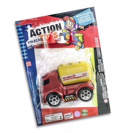 Kit Caminhão Tanque Combustível + 3 Acessórios Zuca Toys