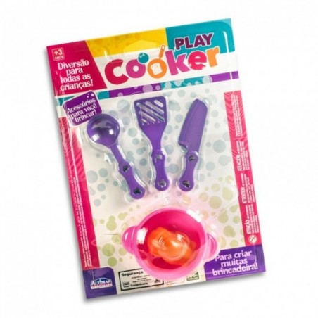 Kit Cozinha Special Collection 5 Peças Infantil Zuca Toys