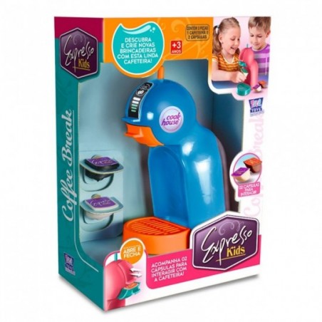 Kit Expresso Kids Cafeteira Com 3 Peças Infantil Zuca Toys