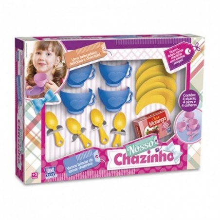 Kit Nosso Chazinho Com 13 Peças Brinquedo Infantil Zuca Toys