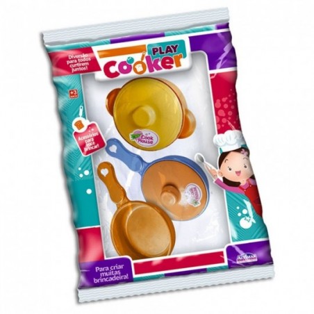 Kit Panelinhas Com 3 Peças De Brinquedo Infantil Altimar