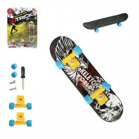 Kit Skate De Dedo X-Trick + 7 Acessórios Art Brink