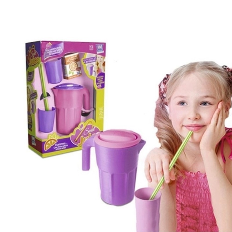 Kit Sweet Juice 6 Peças Brinquedo Infantil Zuca Toys