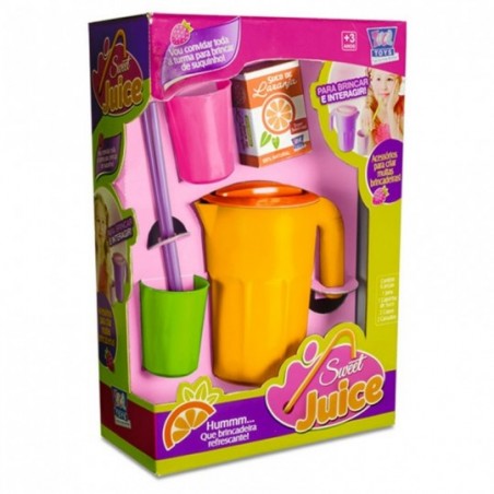 Kit Sweet Juice Com 6 Peças Brinquedo Infantil Zuca Toys
